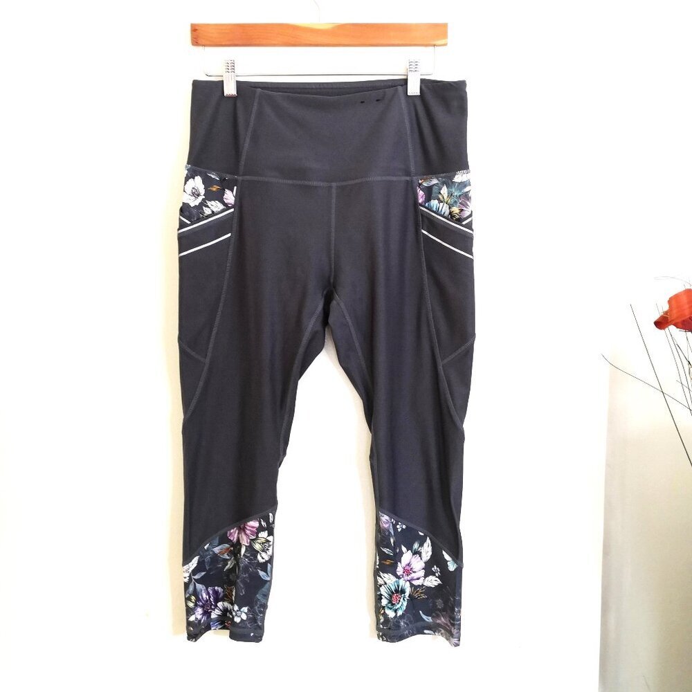 NWOT RBX‎ Active Capris Leggings Yoga Athletic Workout Cropped Leggings Size M